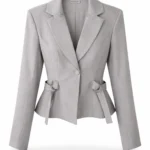 Blazer Curto Effiora Estilo Jaqueta