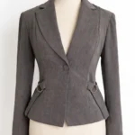 Blazer Curto Effiora Estilo Jaqueta